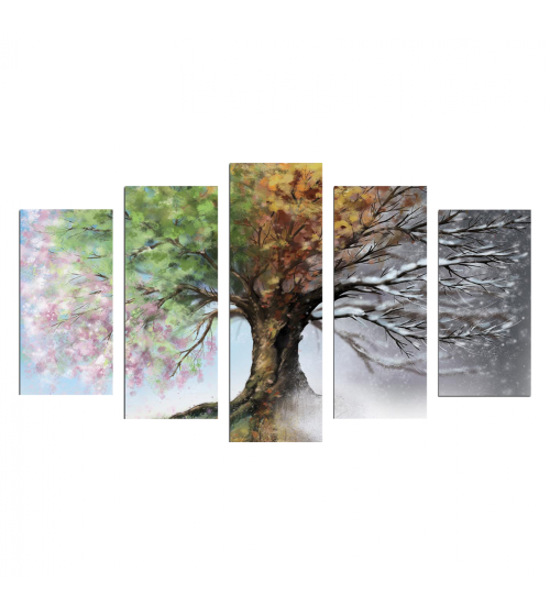 Πίνακας 5πτυχος Four Seasons